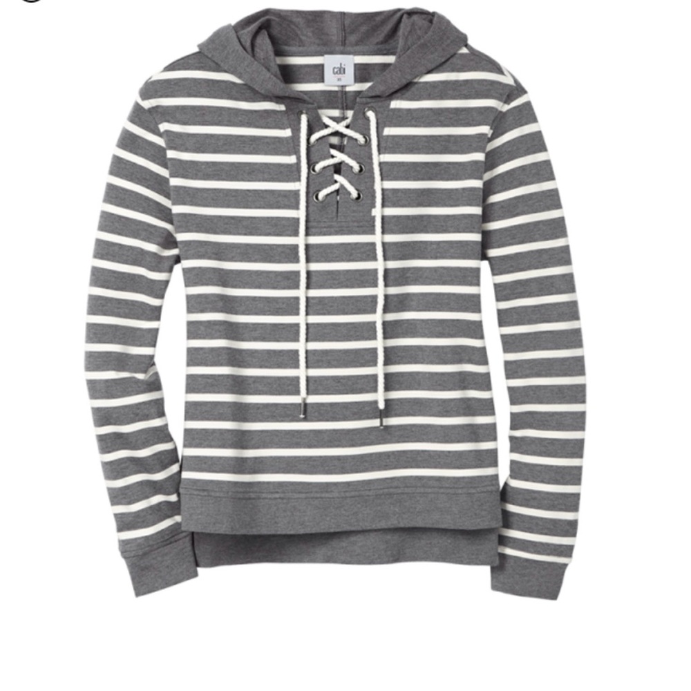 Cabi Winward Hoodie pullover sweatshirt sz Small